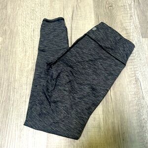 Athleta Leggings Womens Medium Busy Grey/Gray